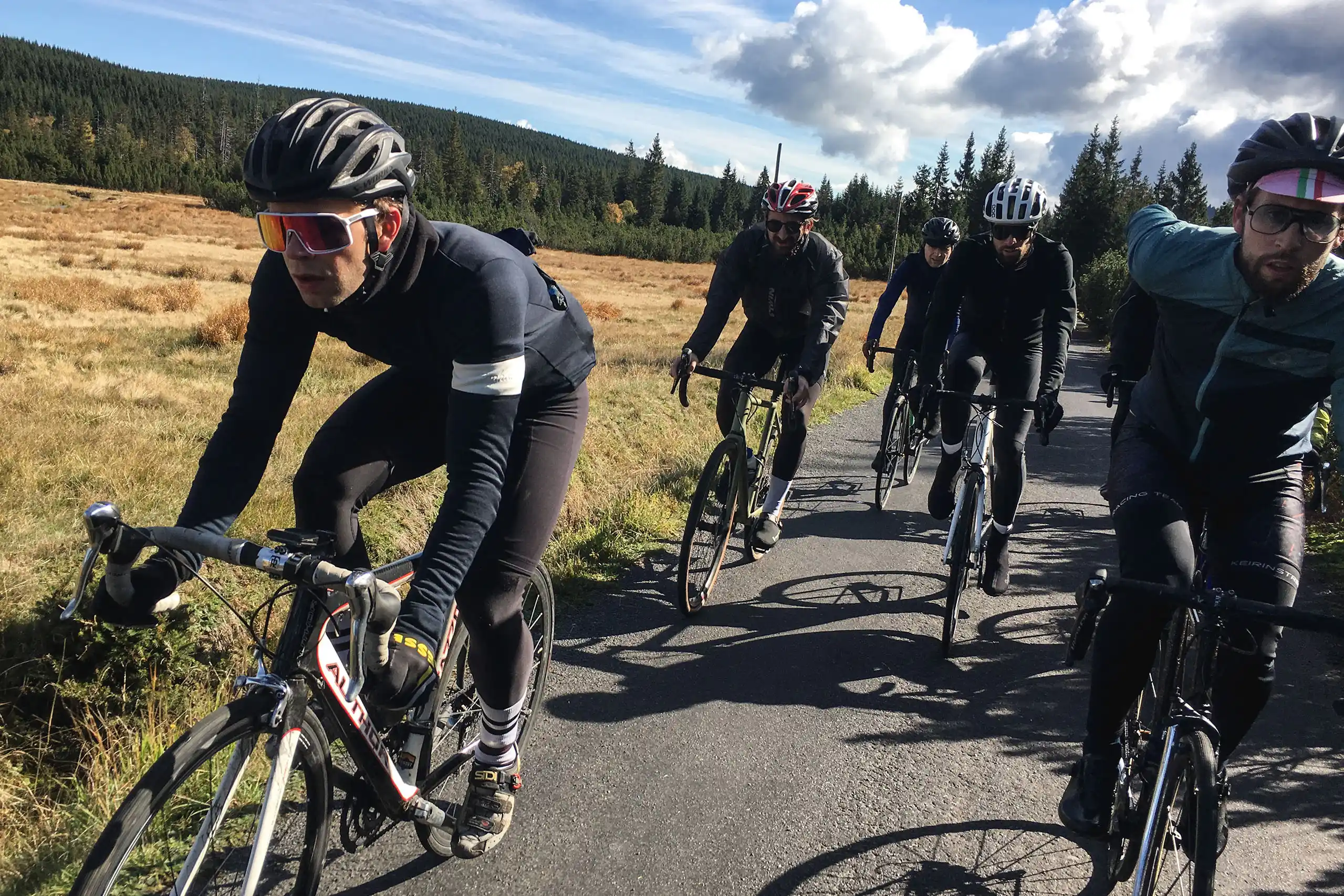 Repete, Jizera mountains, cycling