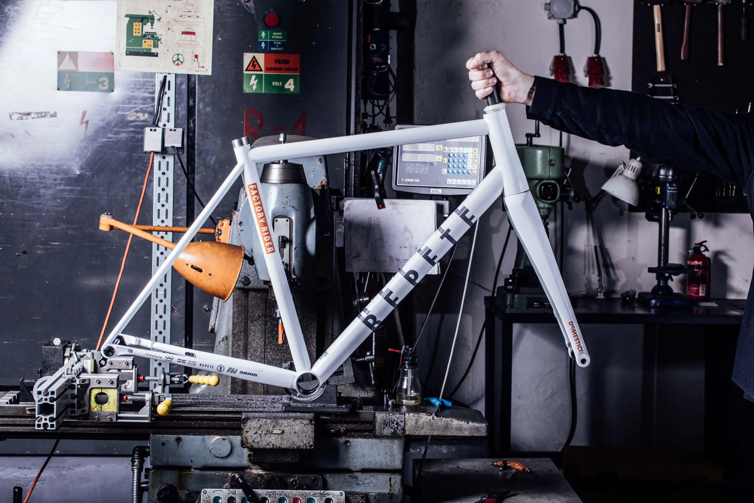 Repete, Domestici, bicycle, frame, factory rider