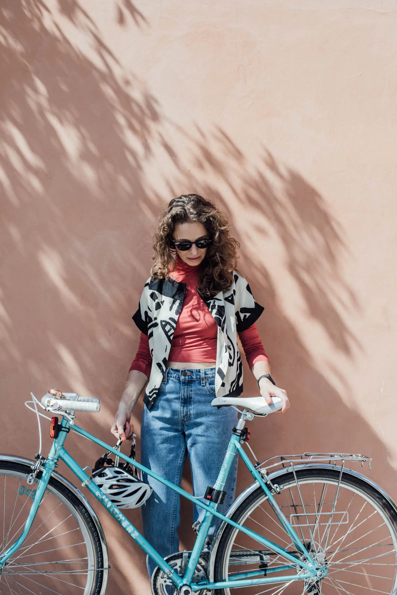 Repete, women, bicycle, holkynakole