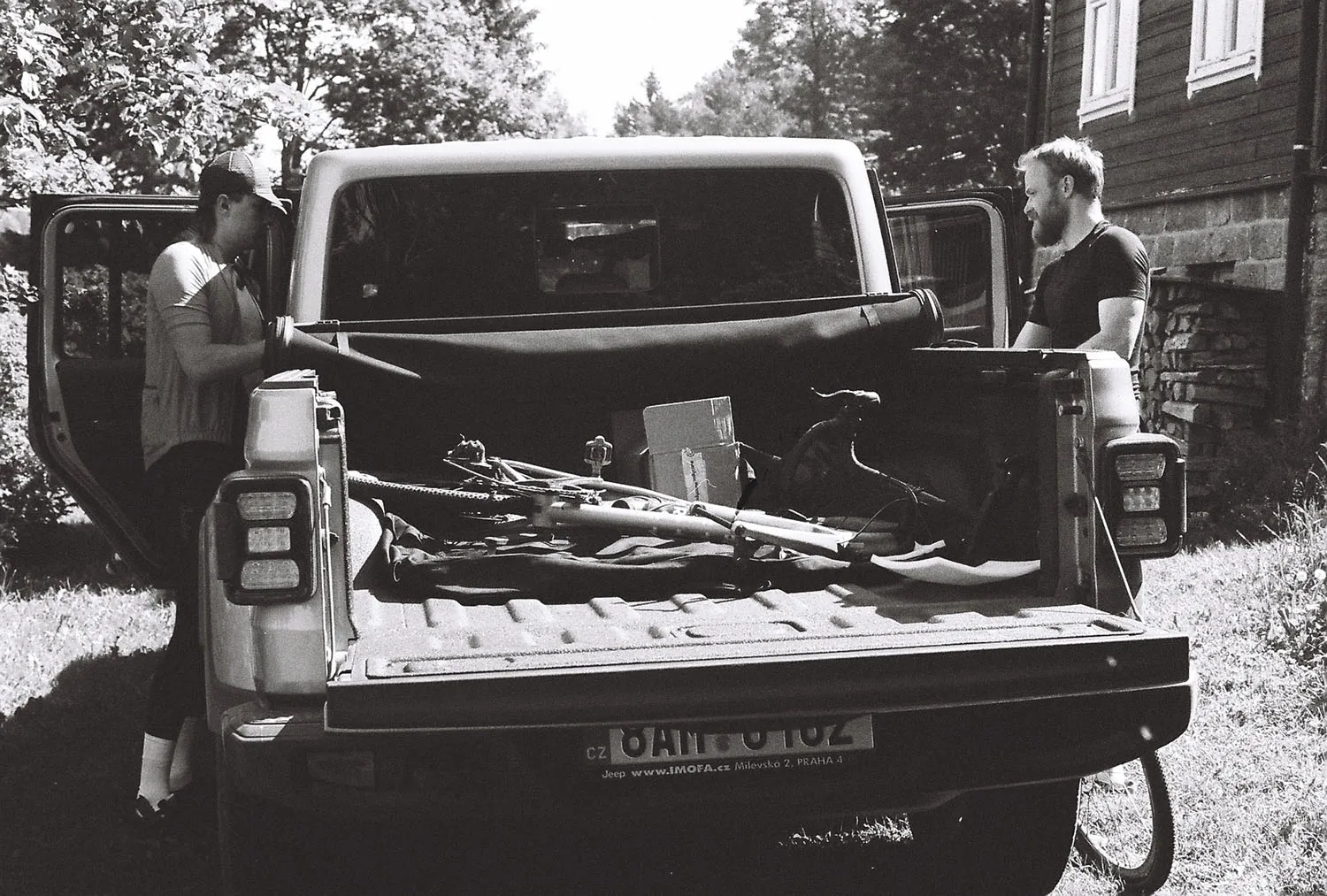 Repete, Jeep, bicycle, founders